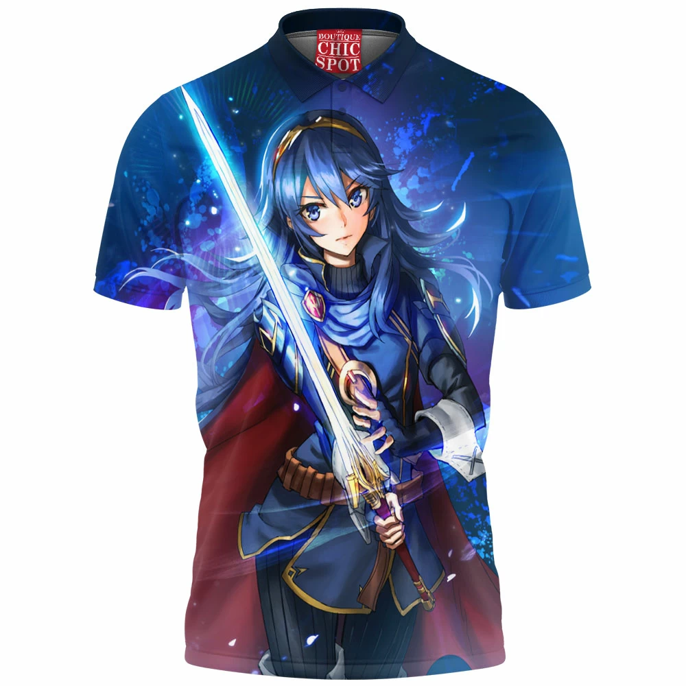 Fire Emblem Polo Shirt, Game Polo Shirt, Lucina Polo Shirt 1 D HANG Boutique 4752 Polo Shirt