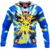 Anime Fleece-Hoodie, Pikachu Fleece-Hoodie, Pokemon Fleece-Hoodie