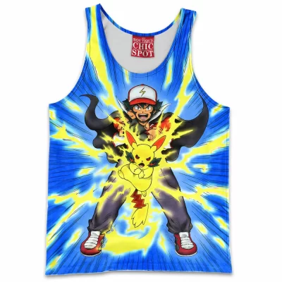 Anime Tank-Top, Pikachu Tank-Top, Pokemon Tank-Top