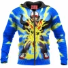Anime Zip-Hoodie, Pikachu Zip-Hoodie, Pokemon Zip-Hoodie