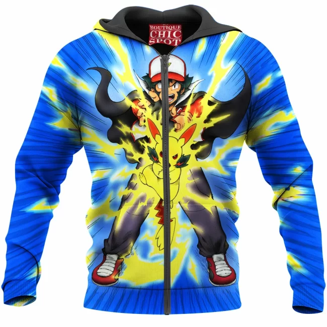 D HANG Boutique 4754 Zip Hoodie