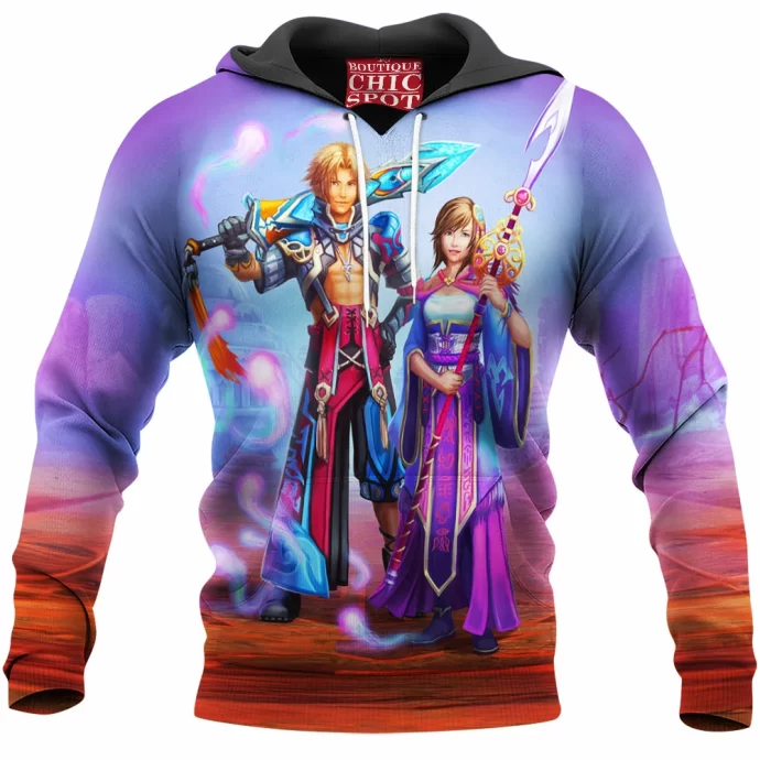 Ffx Tidus And Yuna Hoodie