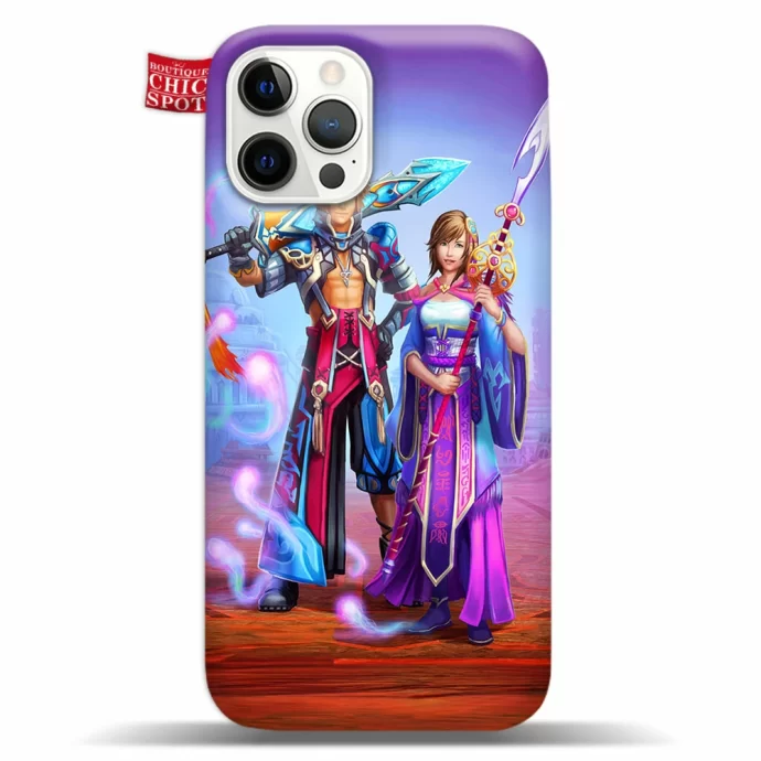 Ffx Tidus And Yuna Phone Case Iphone