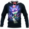 Game Fleece-Hoodie, Mario Fleece-Hoodie, Luigi Fleece-Hoodie