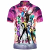 Comic Polo Shirt, X-men Polo Shirt