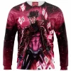 Comic Zip Sweatshirt, X-men Zip Sweatshirt, Gambit Zip Sweatshirt