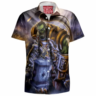 Dota 2 Hawaiian-Shirt, Game Hawaiian-Shirt, Dota Hawaiian-Shirt, Warcraft Hawaiian-Shirt