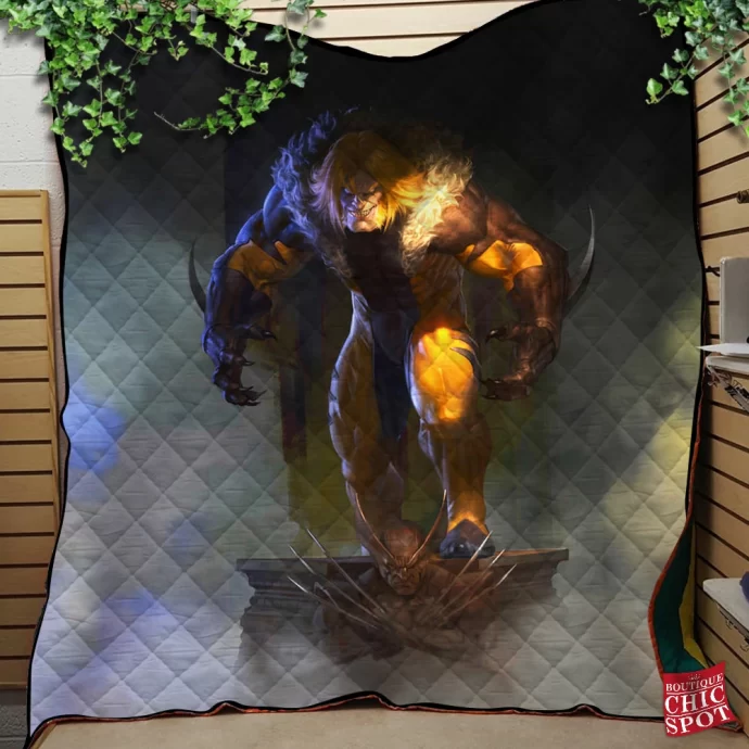 Sabertooth Quilt Blanket