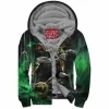 Lord Drakkon Zip-Fleece-Hoodie, Mighty Morphin Power Rangers Zip-Fleece-Hoodie