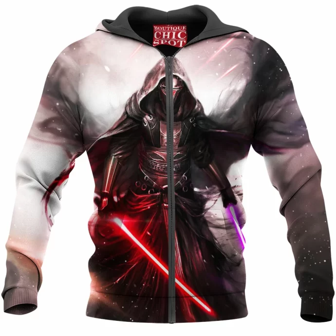 Darth Revan Zip Hoodie