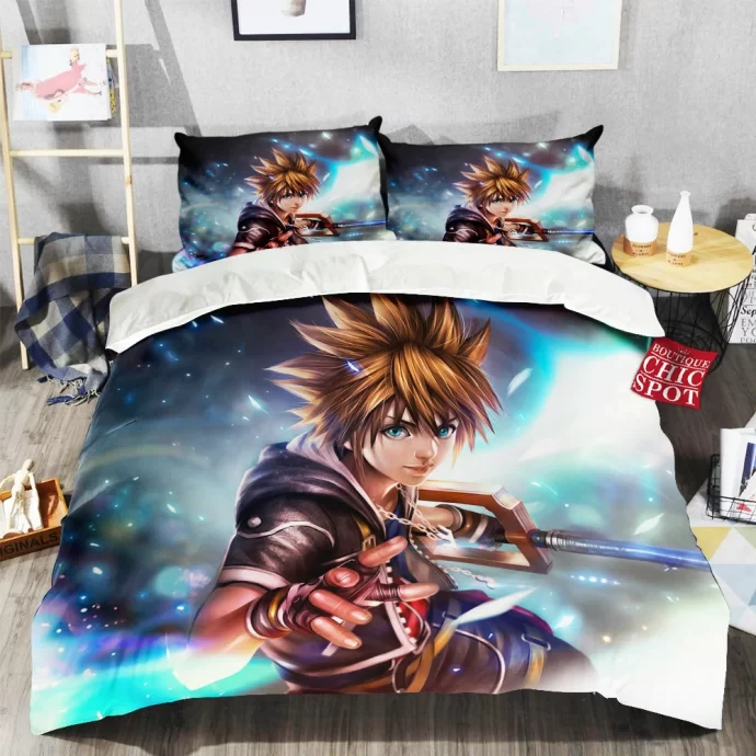 Sora Kingdom Hearts Bedding Set