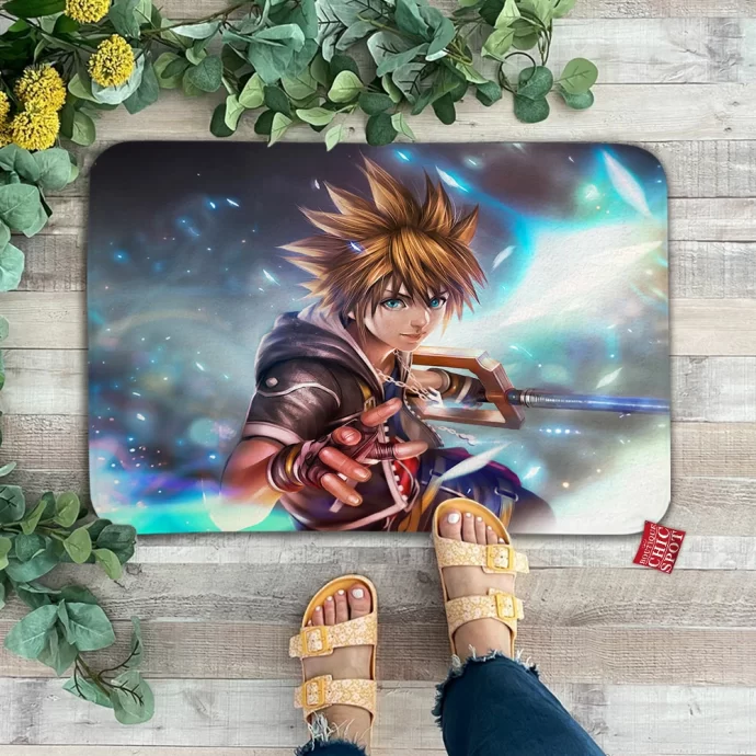 Sora Kingdom Hearts Doormat