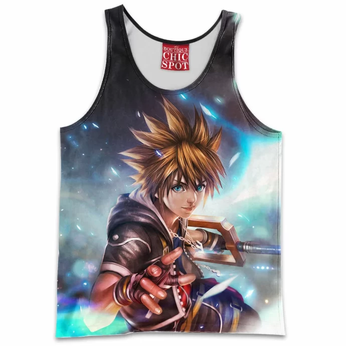 Sora Kingdom Hearts Tank Top