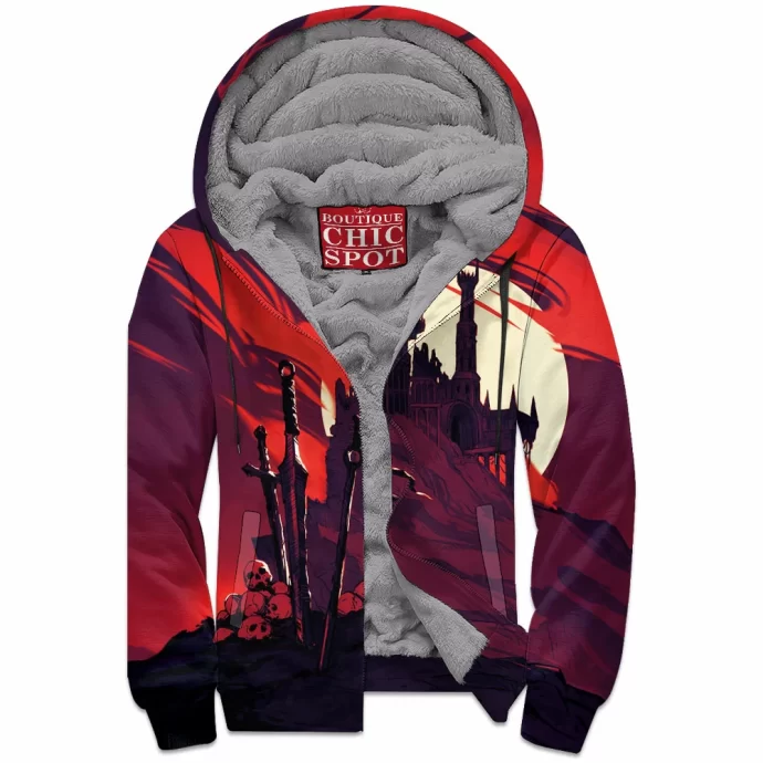 The Lost Ruins Zip Fleece Hoodie