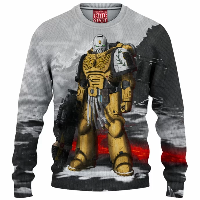 Warhammer 40k Knitted Sweater