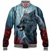 Wolf Baseball-Jacket