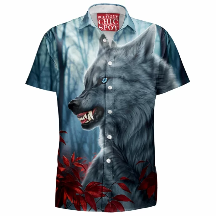 Wolf Hawaiian Shirt