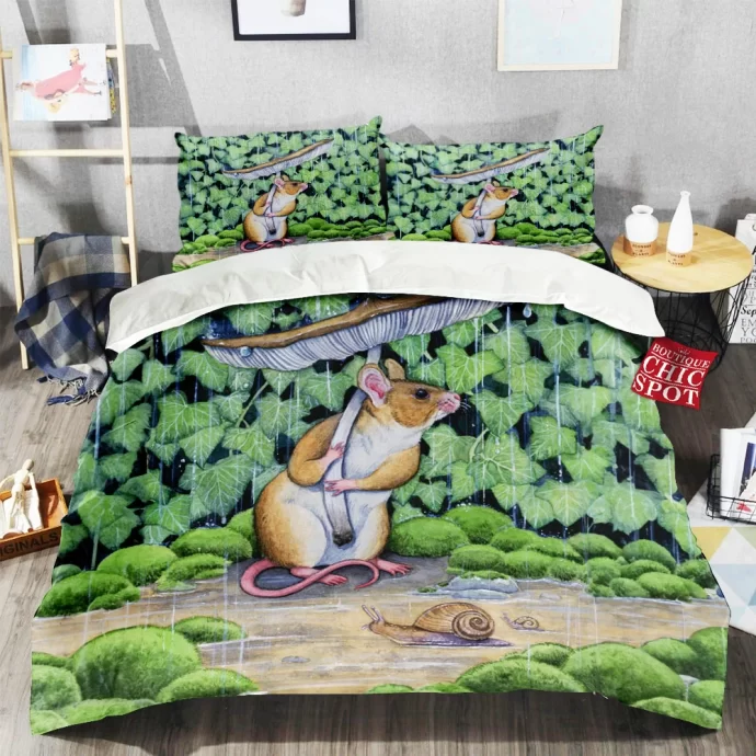 Spring Shower Rat Bedding Set