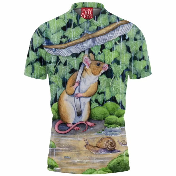 Spring Shower Rat Polo Shirt