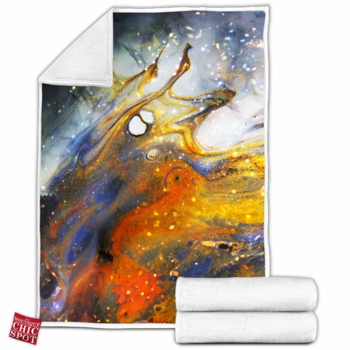 Deep Space Fleece Blanket