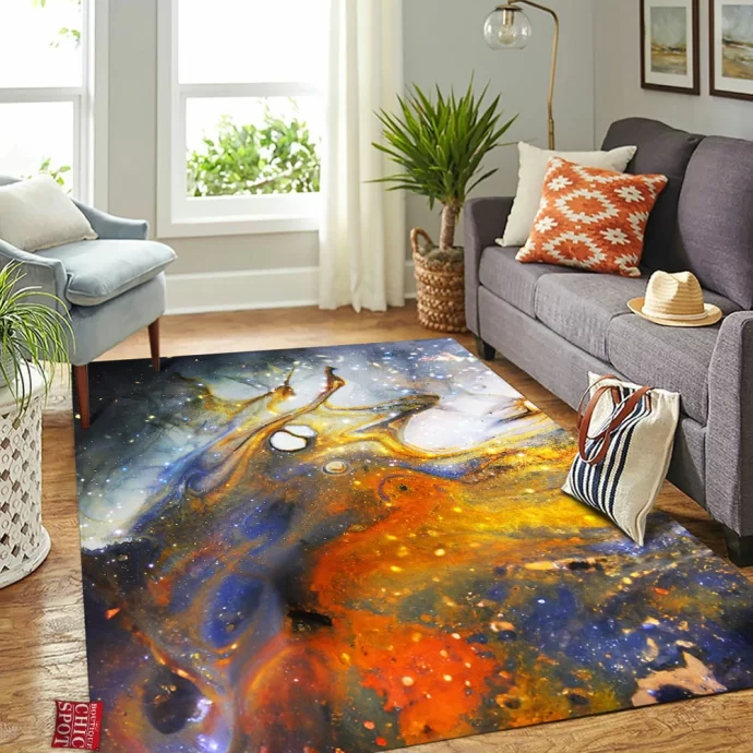 Deep Space Rectangle Rug