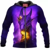 Dragon Zip-Hoodie, Fantasy Zip-Hoodie