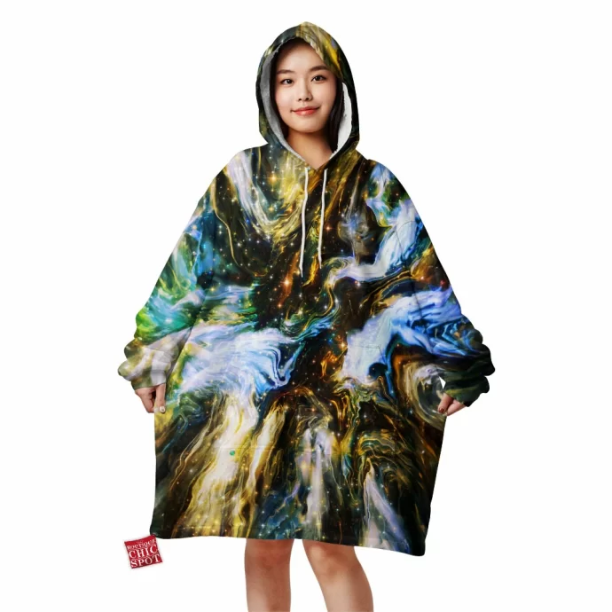 Where Universe Begins Blanket Hoodie