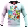 Anime Hoodie, Eevee Hoodie, Pokemon Hoodie