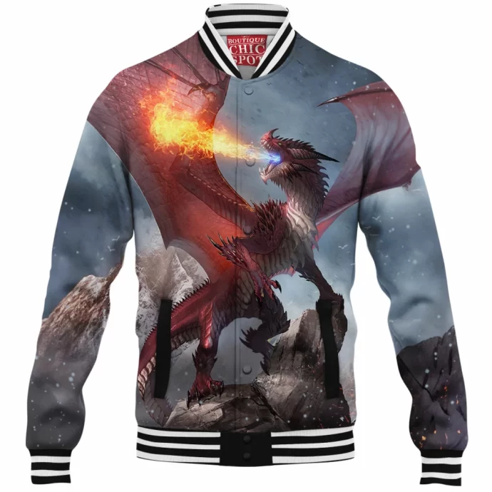 Red Dragon Baseball Jacket