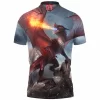 Dragon Polo Shirt, Fantasy Polo Shirt