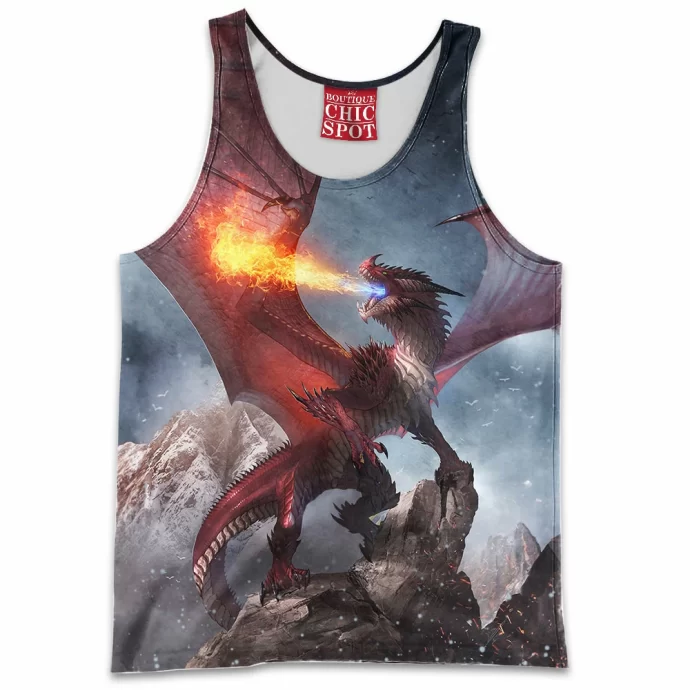 Red Dragon Tank Top