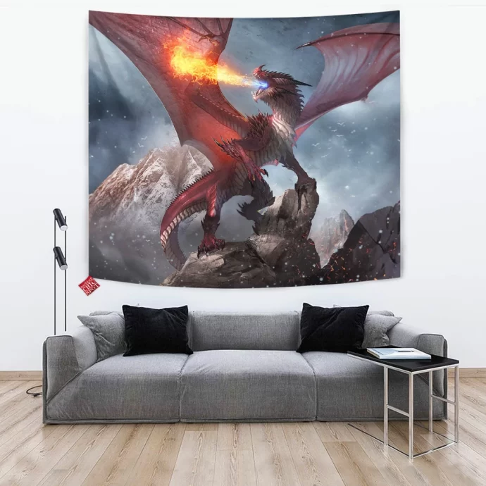 Red Dragon Tapestry