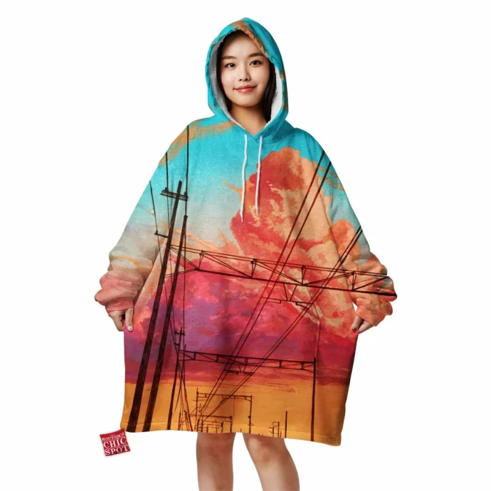 Road To Paradise Blanket Hoodie