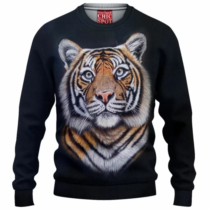 Tiger Knitted Sweater