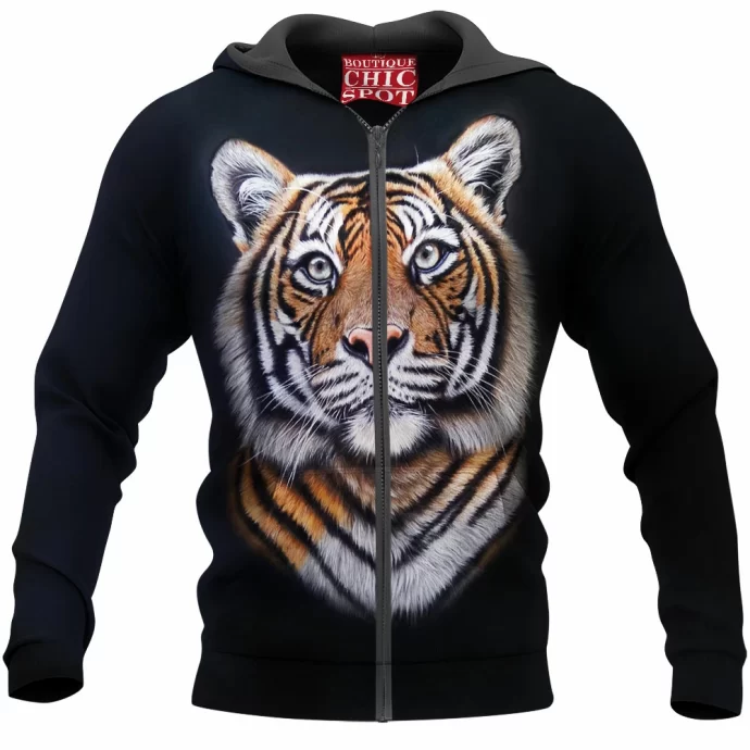 Tiger Zip Hoodie