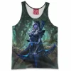 Game Tank-Top, Drow Ranger Tank-Top, Warcraft Tank-Top, Dota Tank-Top