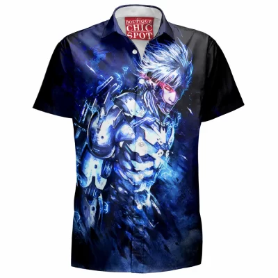 Game Hawaiian-Shirt, Mortal Kombat Hawaiian-Shirt, Raiden Hawaiian-Shirt