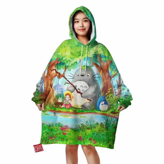 Totoro Blanket Hoodie