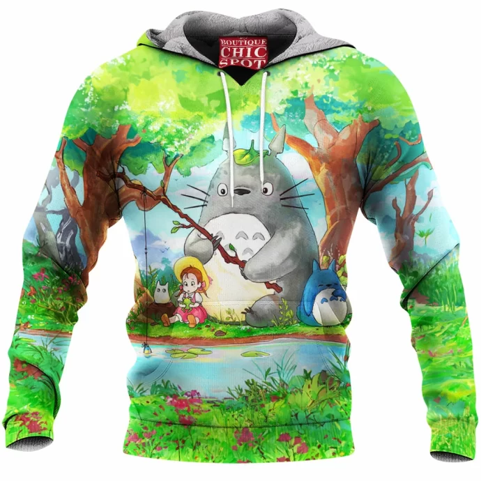 Totoro Fleece Hoodie