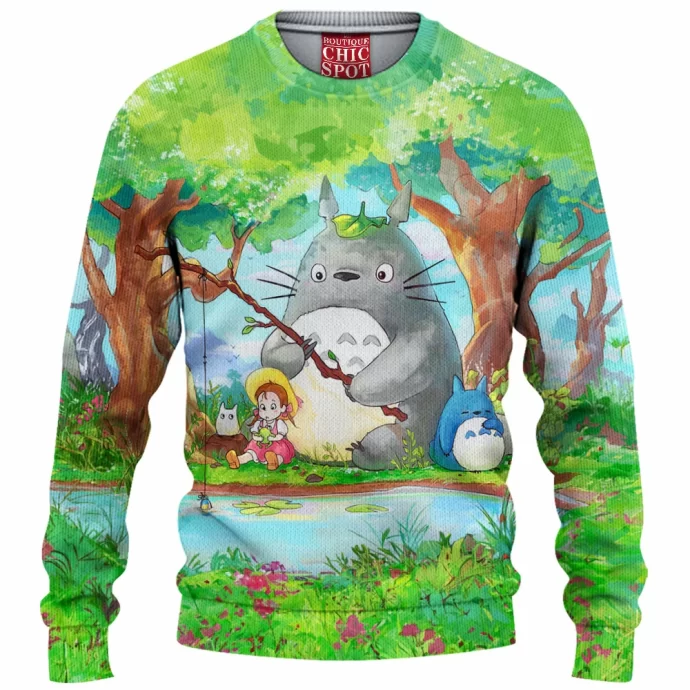 Totoro Knitted Sweater