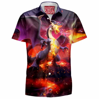 Anime Hawaiian-Shirt, Pokemon Hawaiian-Shirt, Monster Hunter Hawaiian-Shirt, Game Hawaiian-Shirt