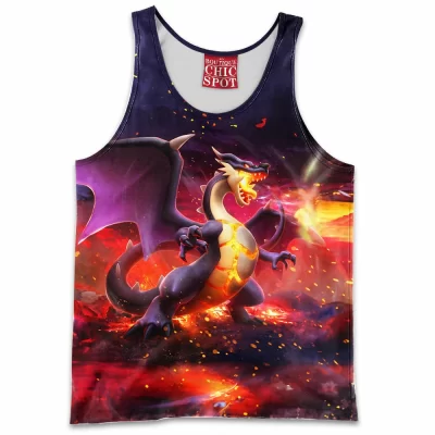 Anime Tank-Top, Pokemon Tank-Top, Monster Hunter Tank-Top, Game Tank-Top