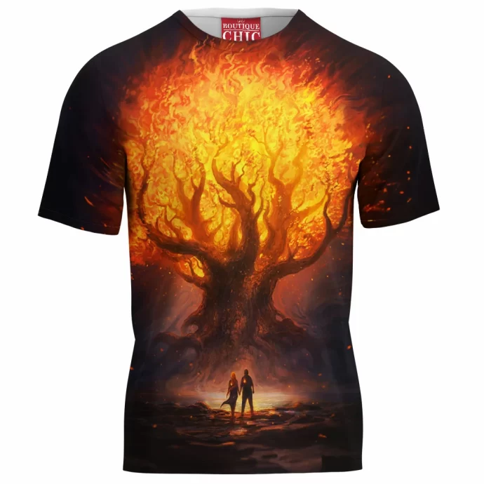 Tree on fire T-Shirt