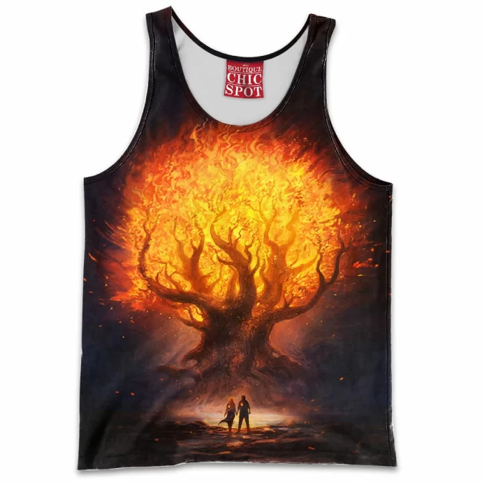 Tree on fire Tank Top