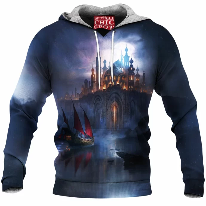 A Fire in the Heavens Fleece Hoodie