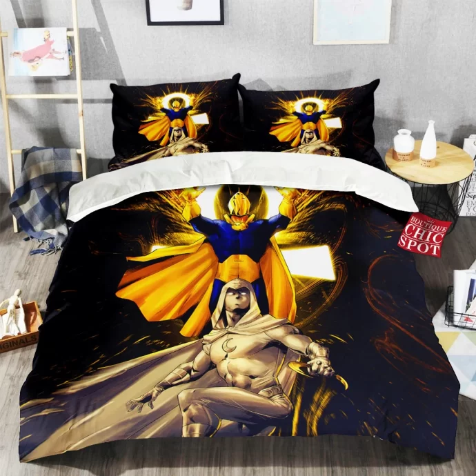 Doctor Fate and Moon Knight Bedding Set