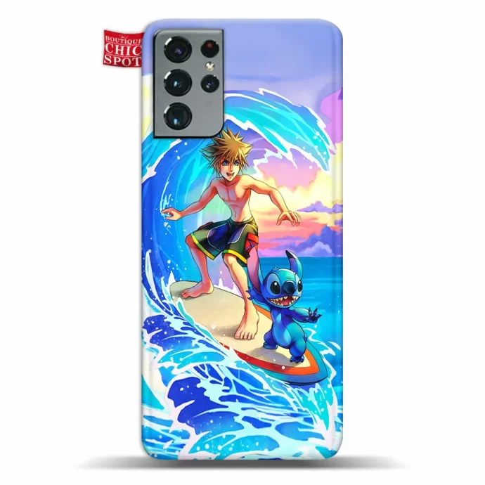 Sora and stitch Phone Case Samsung