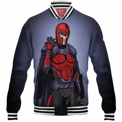 Comic Baseball-Jacket, Magneto Baseball-Jacket, X-men Baseball-Jacket