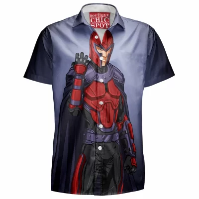 Comic Hawaiian-Shirt, Magneto Hawaiian-Shirt, X-men Hawaiian-Shirt