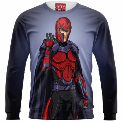 Comic Zip Sweatshirt, X-men Zip Sweatshirt, Magneto Zip Sweatshirt